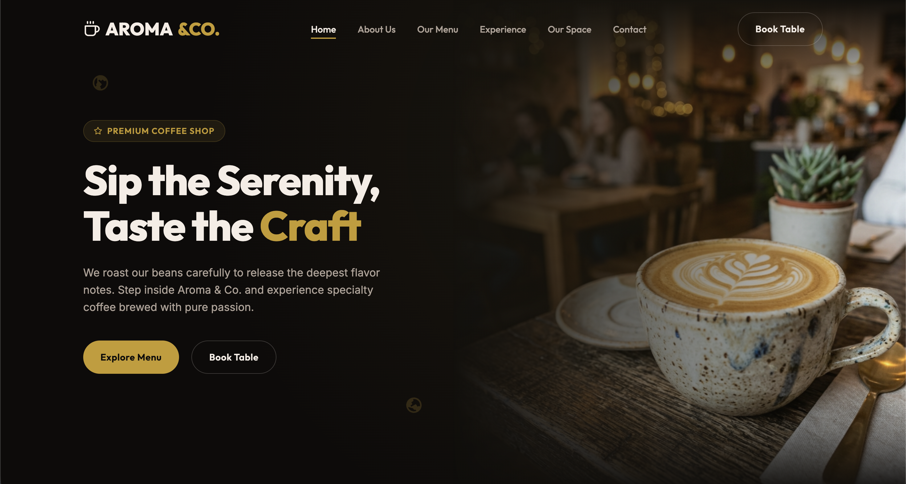 Cafe Template 1